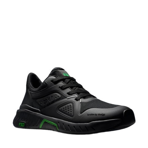 FXD WJ-2 Nitrolite™ Work Jogger Non Safety - Black/Green - Angled View