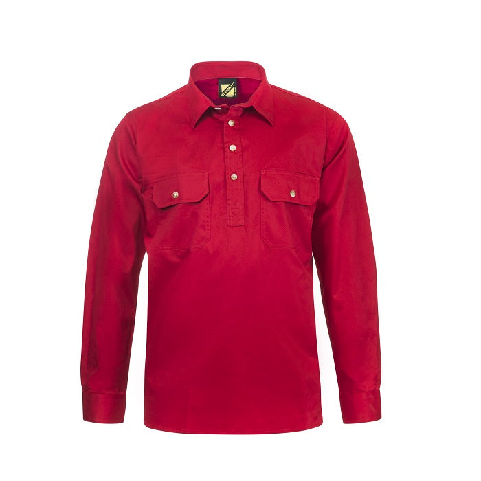 Workcraft WS3029 Lightweight Long Sleeve Cotton Shirt