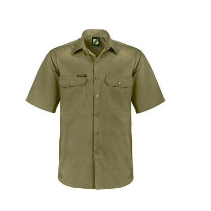 Workcraft WS4012 Lightweight Short Sleeve Vented Cotton Drill Shirt
