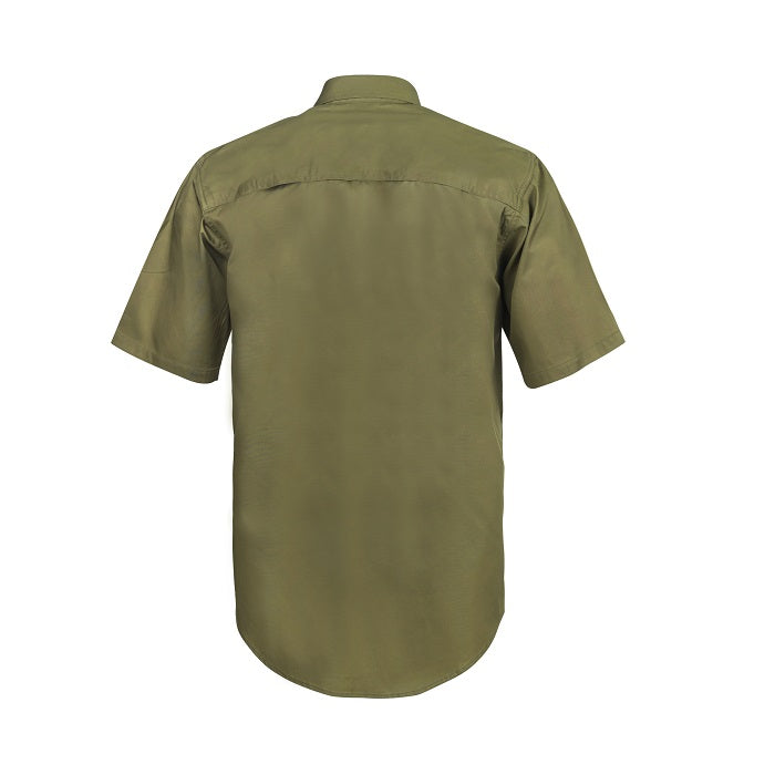 Workcraft WS4012 Lightweight Short Sleeve Vented Cotton Drill Shirt