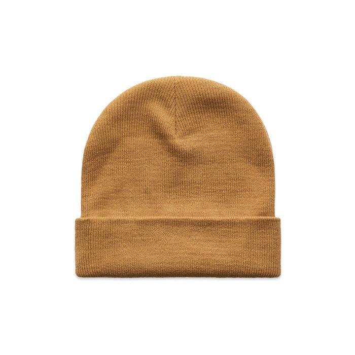 AS Colour 1107 Cuff Beanie - Camel - Front View