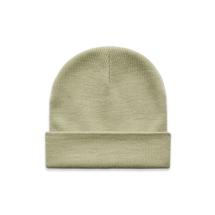 AS Colour 1107 Cuff Beanie - Pistachio - Front View