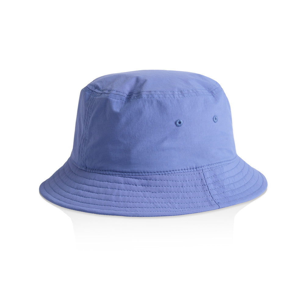 AS Colour 1171 Nylon Bucket Hat - Lapis - Front View