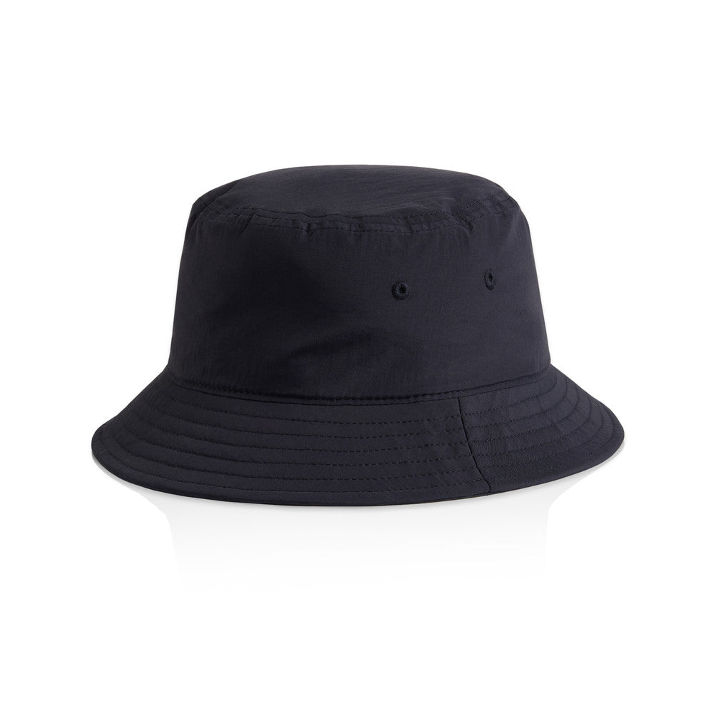 AS Colour 1171 Nylon Bucket Hat - Navy - Front View