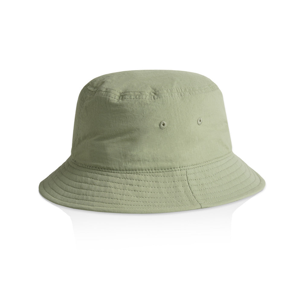 AS Colour 1171 Nylon Bucket Hat - Pistachio - Front View