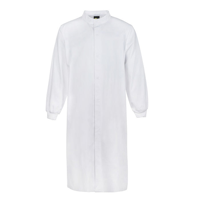 Workcraft WJ3020 Food Industry Long Length Dustcoat with Mandarin Collar- L/S