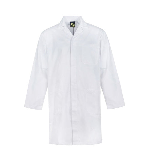 Workcraft WJ057 Dustcoat With Patch Pockets L/Sleeve