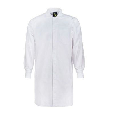 Workcraft WJ3011 Food Industry Dustcoat with Internal Chest Pocket and Side Pockets- Long Sleeve