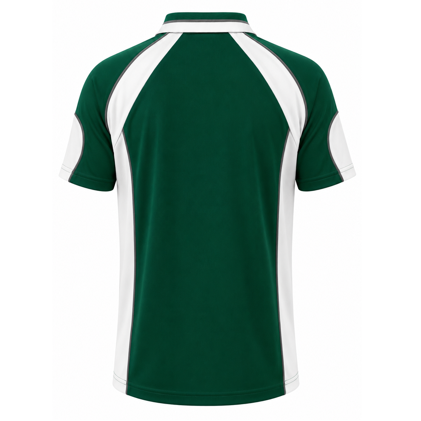 Aussie Pacific N1300 Murray Mens Polo - Bottle Green/White - Back View