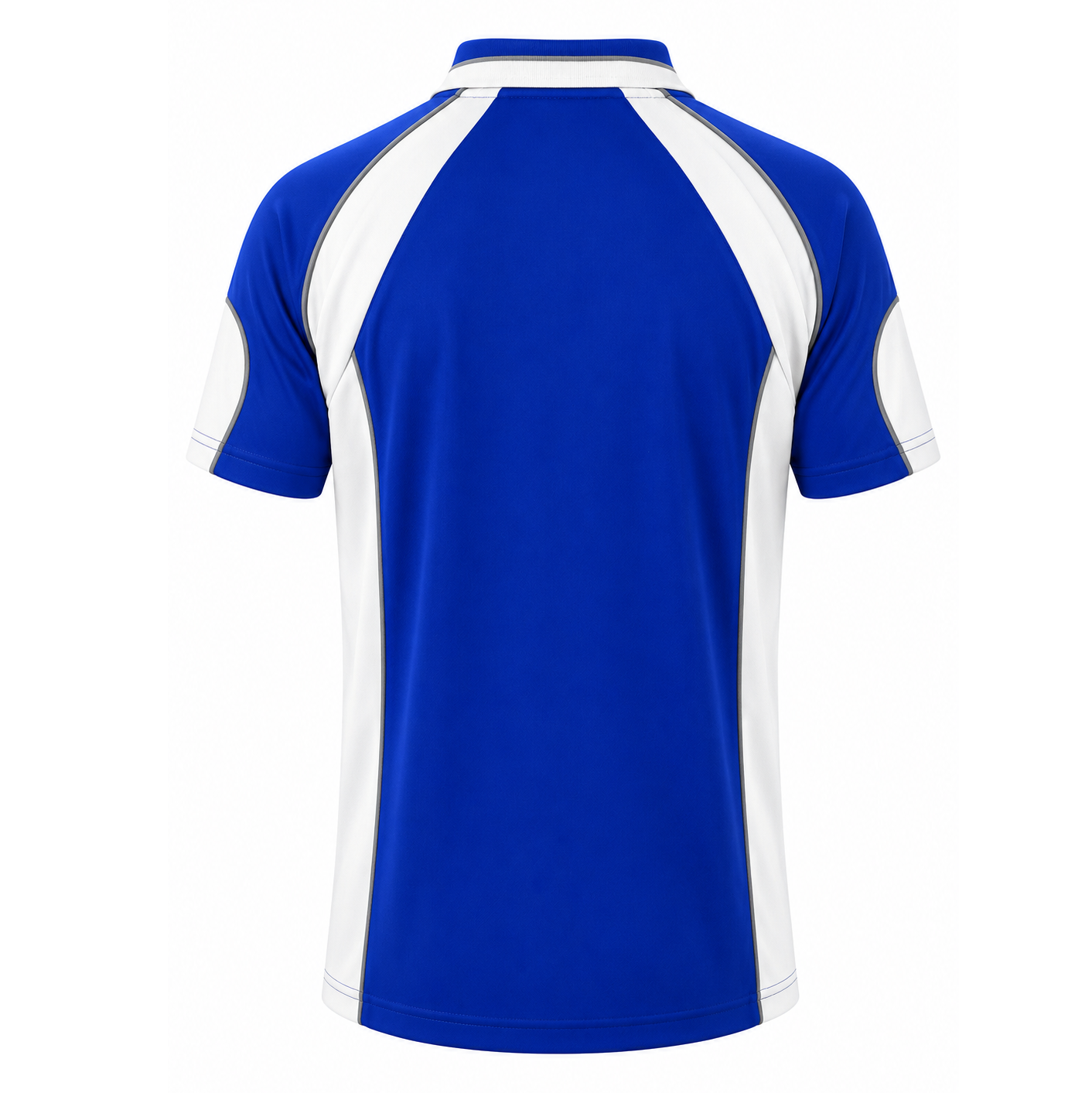 Aussie Pacific N1300 Murray Mens Polo - Royal Blue/White - Back View