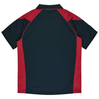 Aussie Pacific N1301 Premier Mens Polo Navy/Red