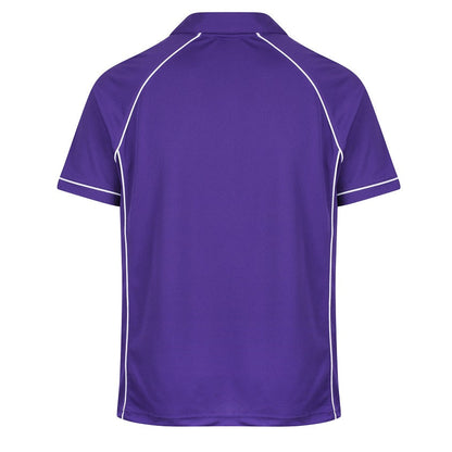 Aussie Pacific N1310 Endeavour Mens Polo Pacific Purple/White