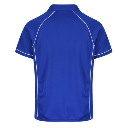 Aussie Pacific N1310 Endeavour Mens Polo Pacific Blue/White