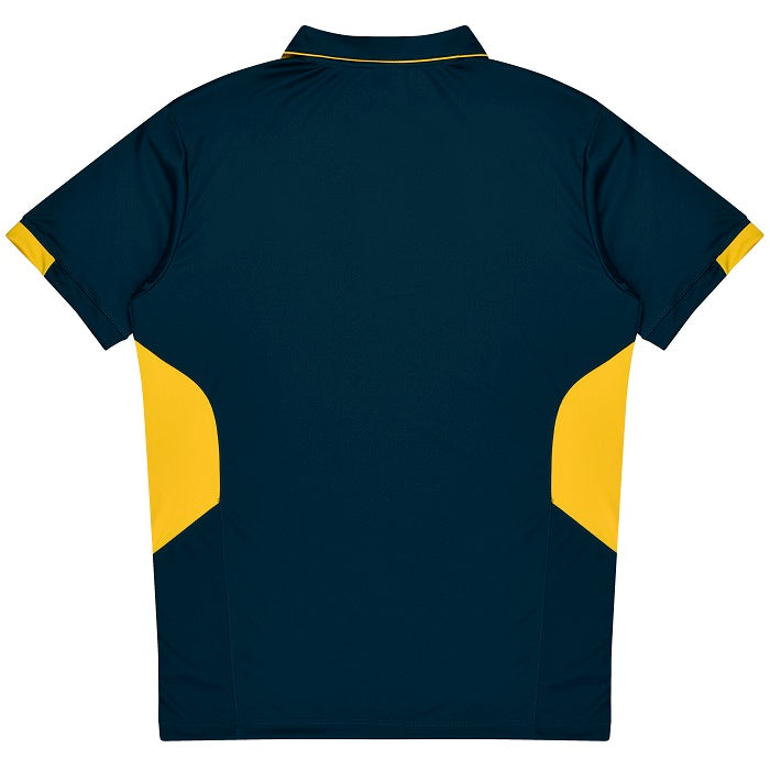 Aussie Pacific N1311 Tasman Mens Polo Navy/Gold