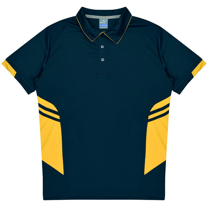 Aussie Pacific N1311 Tasman Mens Polo Navy/Gold