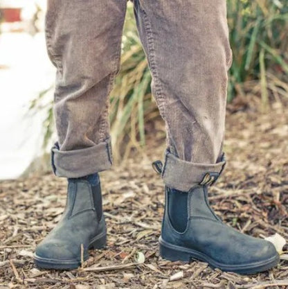 Blundstone 1325 Kids Rustic Black Chelsea Boots