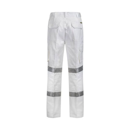 Workcraft WP3223 HiVis Cargo Drill Pants 3M Tape