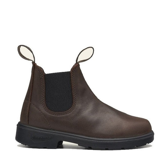 Blundstone 1468 Kids Series Antique Brown Chelsea Boots