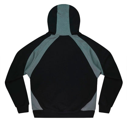 Aussie Pacific N1509 Huxley Mens Hoodie Black/Ashe/White