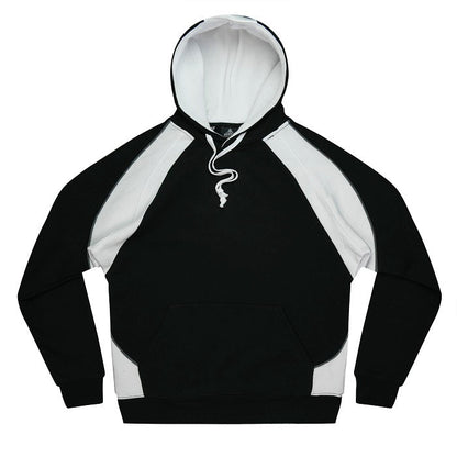 Aussie Pacific N1509 Huxley Mens Hoodie Black/White/Ashe