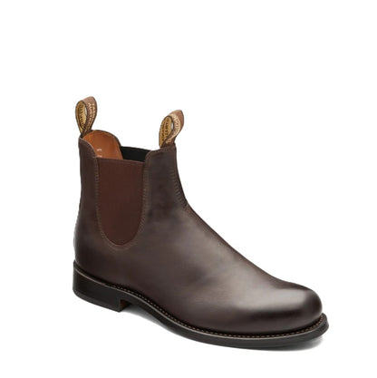 Blundstone 157 Heritage Brown Full Grain Leather Elastic Side Boots
