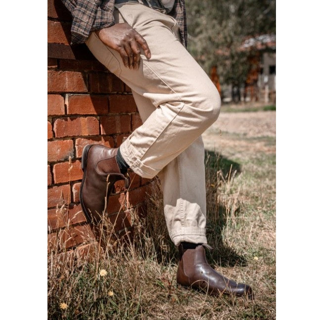 Blundstone classic leather pull on dress boots