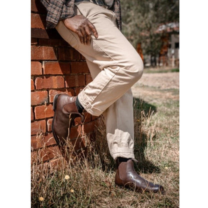 Blundstone classic leather pull on dress boots