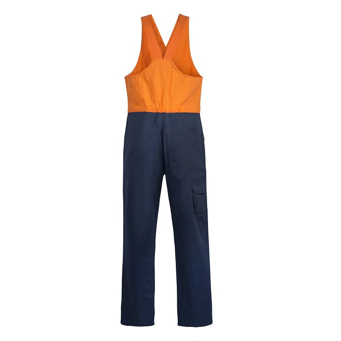 Workcraft WR3063 Two Tone Cotton Drill Roughall with Elastic Straps