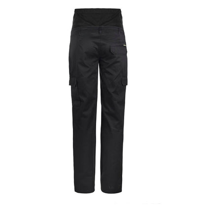 Workcraft WPL081 DISCONTINUED Maternity Cargo Cotton Drill Trouser