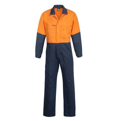 Workcraft WC3059 HiVis Two Tone Poly/Cotton Coveralls