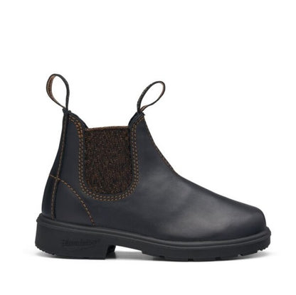 Blundstone 1992 DISCONTINUED Kid’s Black/Gold Glitter Chelsea Boots