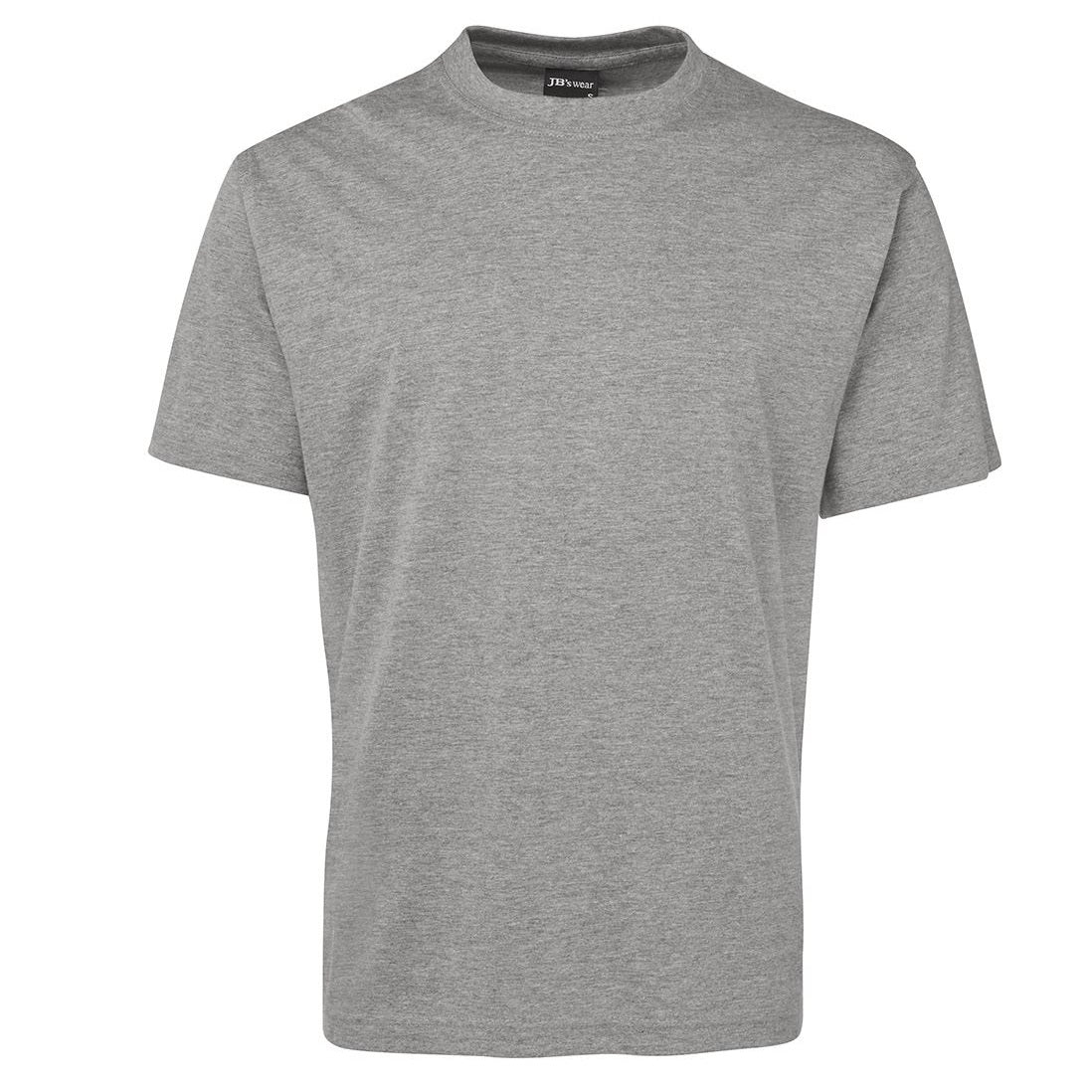 JBs Wear 1HT Tee - Grey Marle - Front View