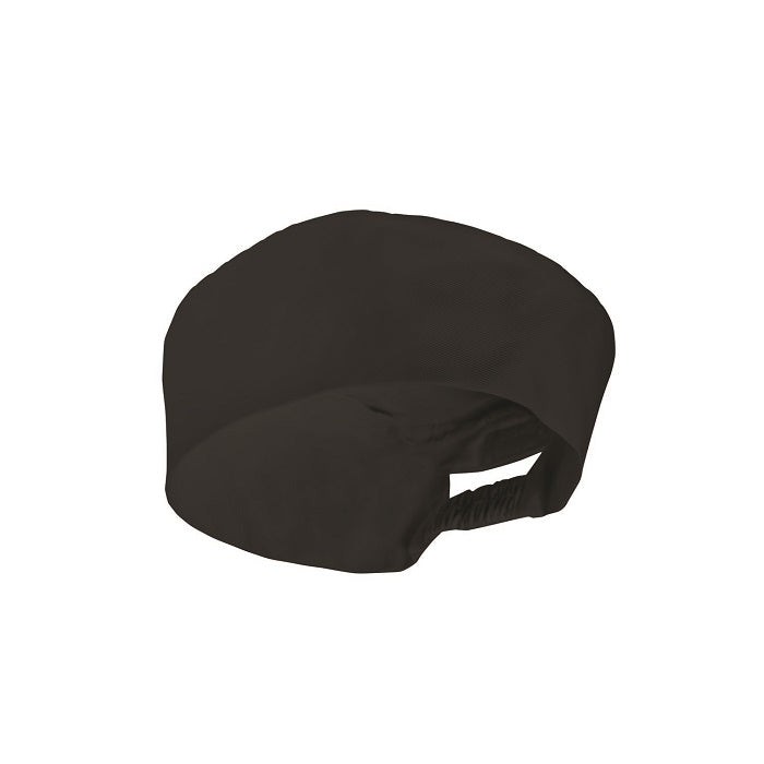 Chefscraft CC103 Chefs Cap - Black - Product View