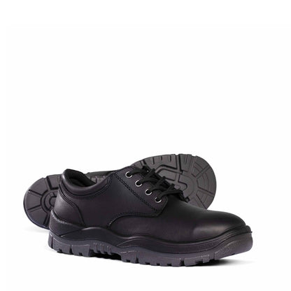Mongrel 210025 Black Derby Laced Steel Toe Safety Shoe