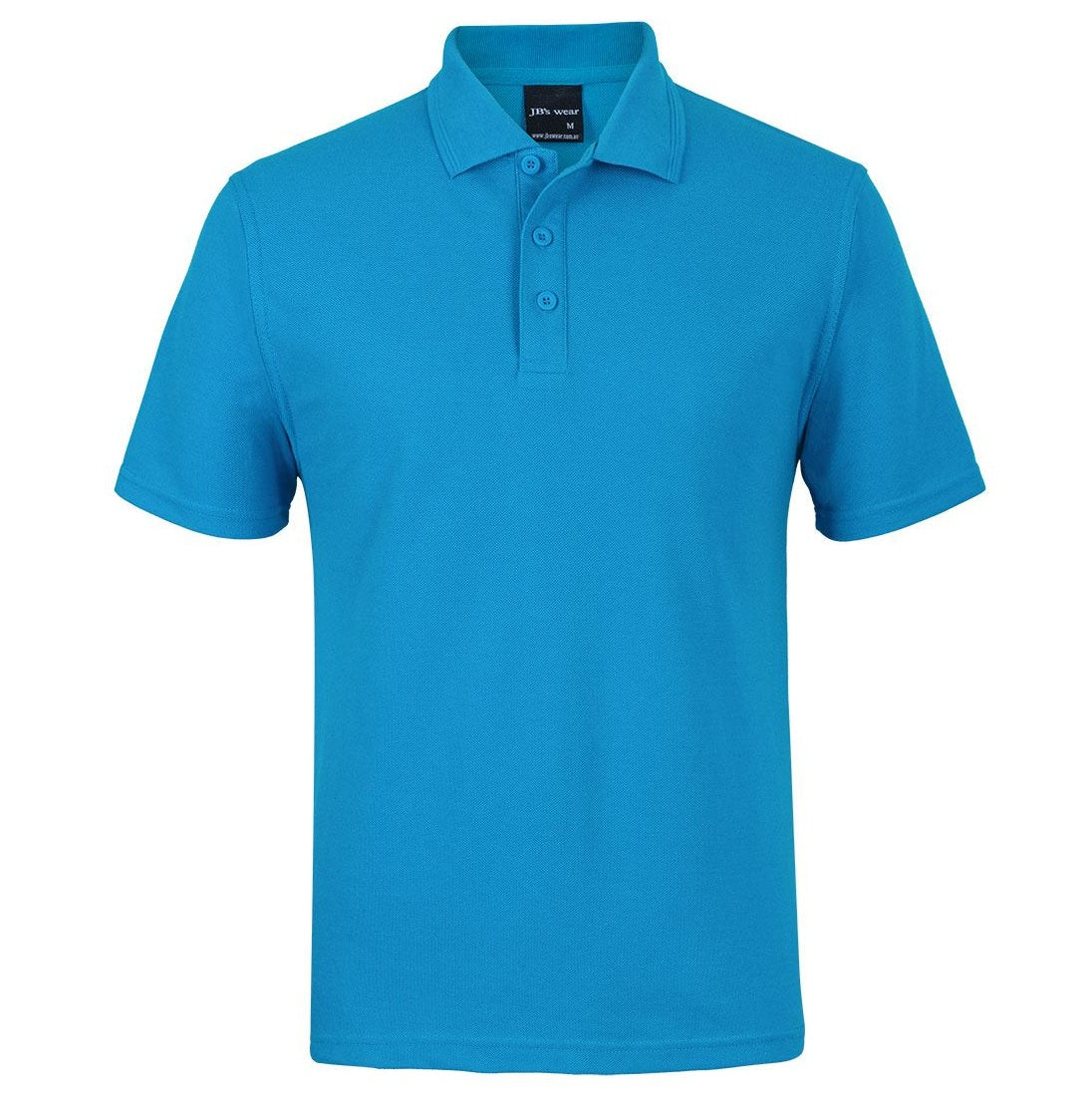 JBs Wear 210 The Signature Polo - Aqua - Front View