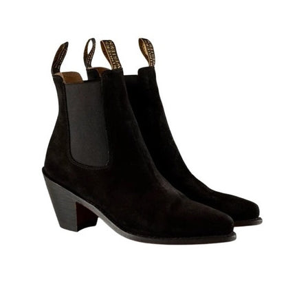 Ringers Western 223023RW-BLKS Acacia Womens Non Safety Boot