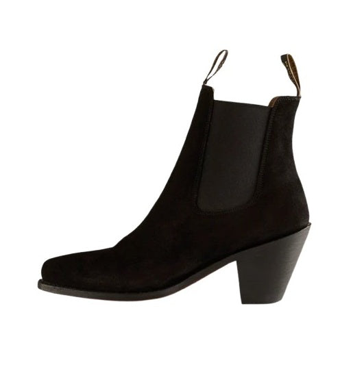 Ringers Western 223023RW-BLKS Acacia Womens Non Safety Boot