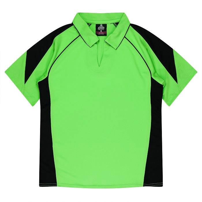 Aussie Pacific N2301 Premier Ladies Polo Apple/Black