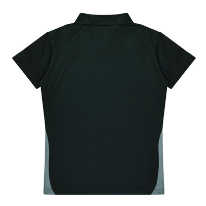 Aussie Pacific N2305 Paterson Ladies Polo Pacific White/Navy