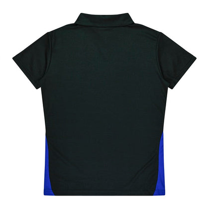 Aussie Pacific N2305 Paterson Ladies Polo Pacific White/Navy