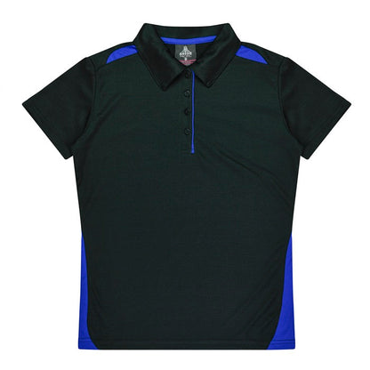 Aussie Pacific N2305 Paterson Ladies Polo Pacific White/Navy