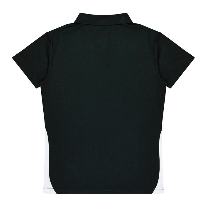 Aussie Pacific N2305 Paterson Ladies Polo Pacific White/Navy