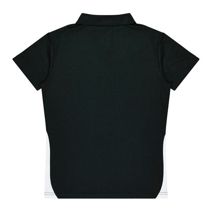 Aussie Pacific N2305 Paterson Ladies Polo Pacific White/Navy