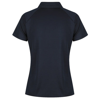 Aussie Pacific N2306 Keira Ladies Polo -Navy Colour - Back View