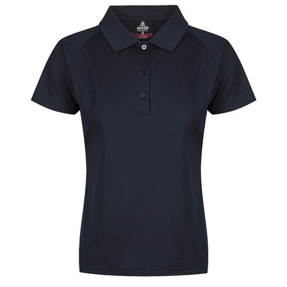 Aussie Pacific N2306 Keira Ladies Polo -Navy Colour - Front View