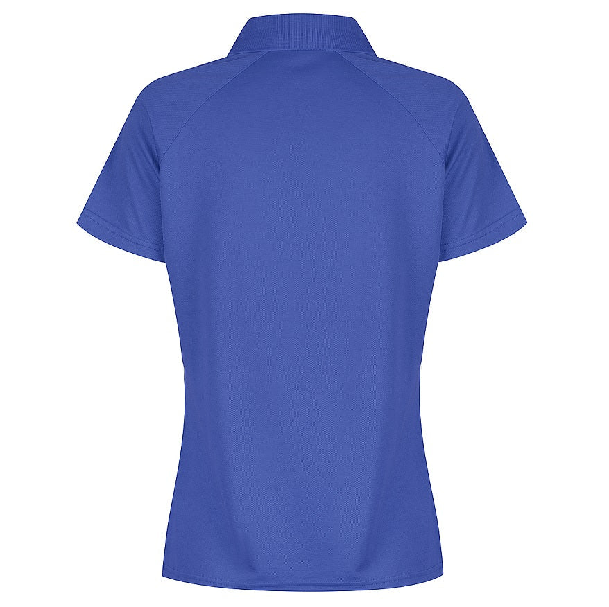 Aussie Pacific N2306 Keira Ladies Polo -Royal Colour - Back View