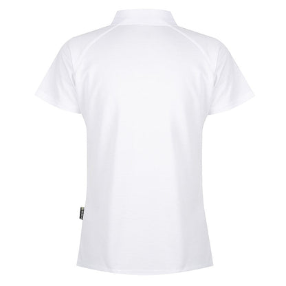 Aussie Pacific N2306 Keira Ladies Polo -White Colour - Back View