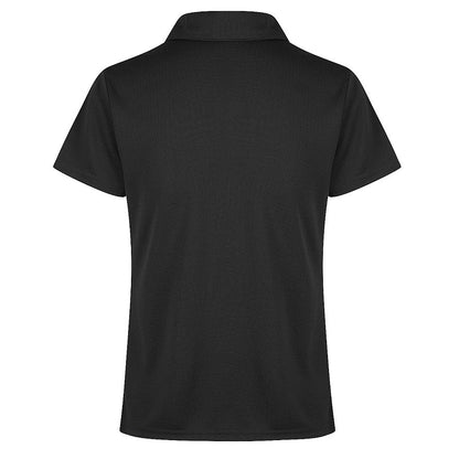 Aussie Pacific N2307 Botany Ladies Polo colour Black - back view