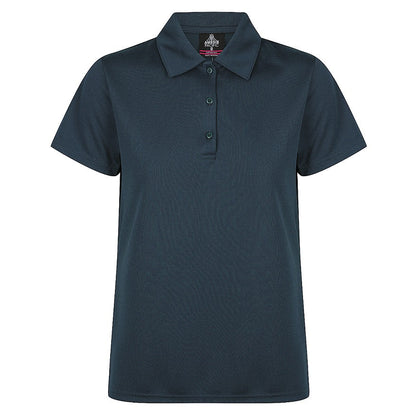 Aussie Pacific N2307 Botany Ladies Polo colour Navy - Front view