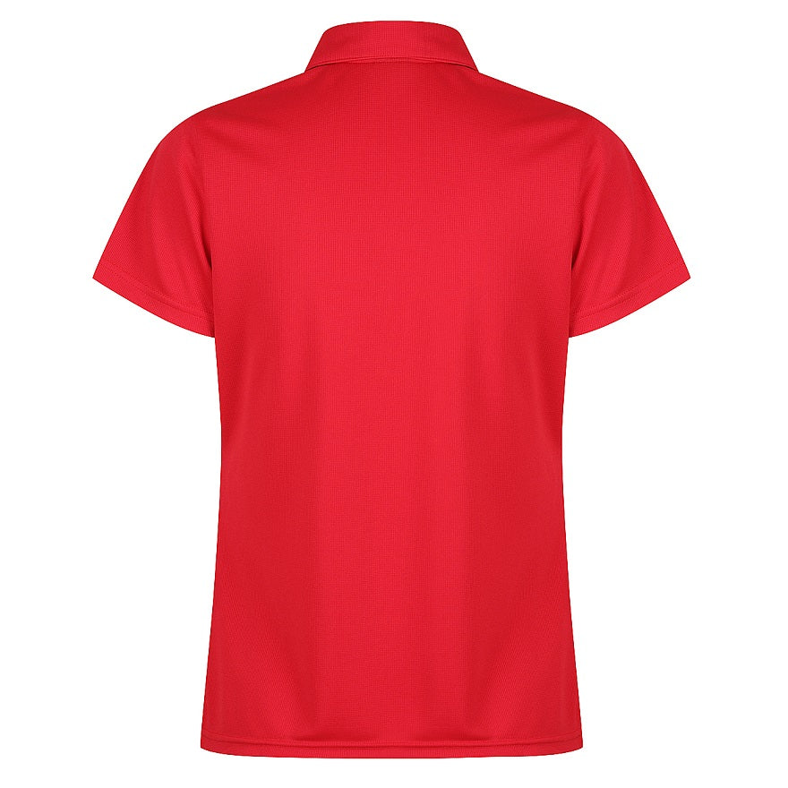 Aussie Pacific N2307 Botany Ladies Polo colour Red - Back view